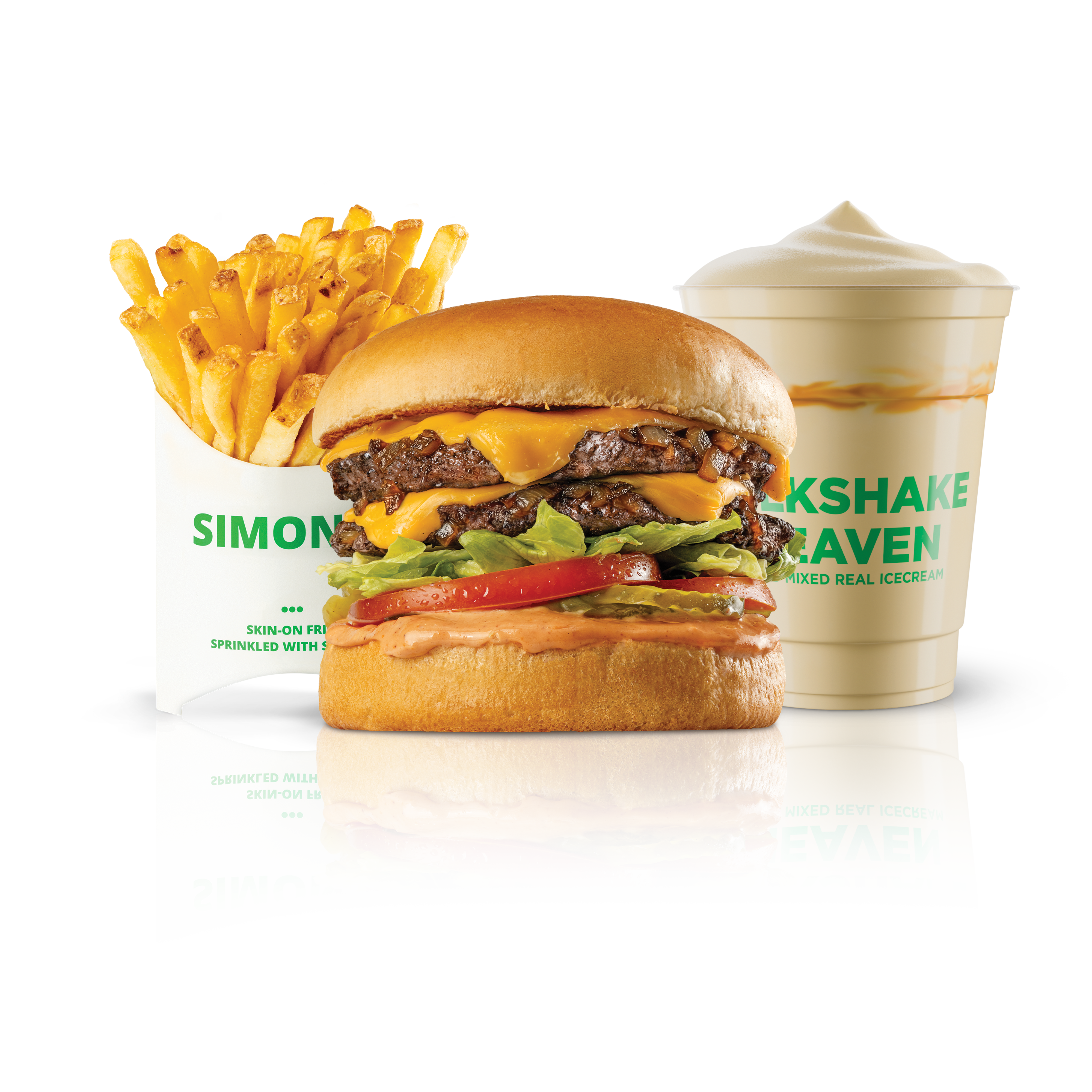 Simon's menu